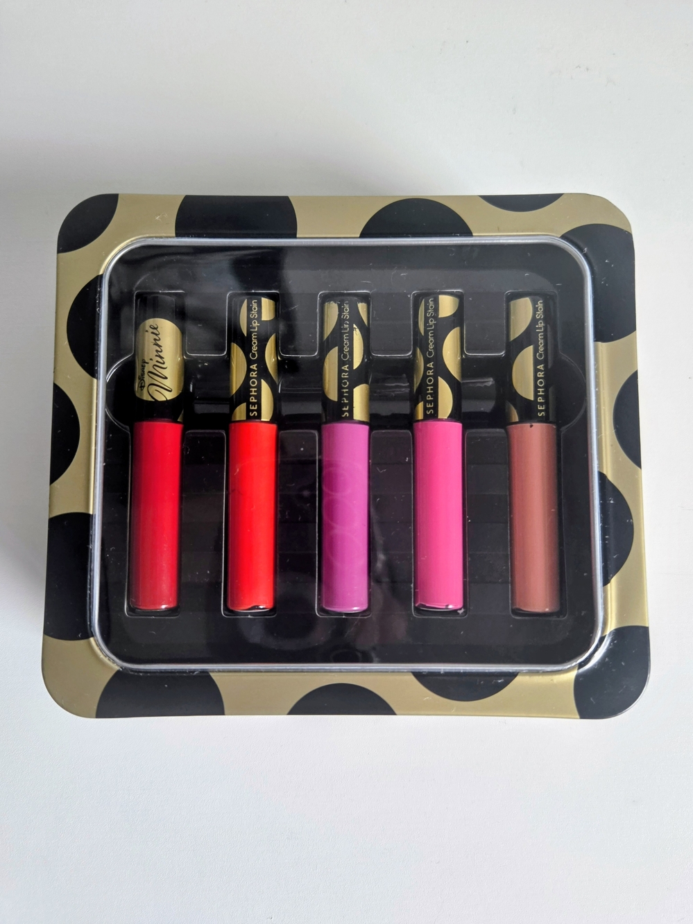 💕 Sephora x Disney Minnie Beauty Minnie-ature Cream Lip Stain Set